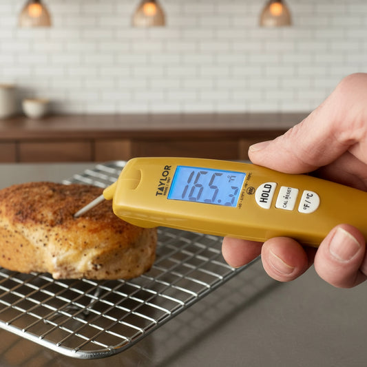 Taylor Digital Folding Thermocouple Thermometer -40° to 572°F  Range 9867FDA