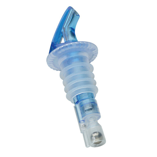 Prec Pour Liquor Pourer Oceans Blue 7/8 oz. 78 BL - 12/Pack