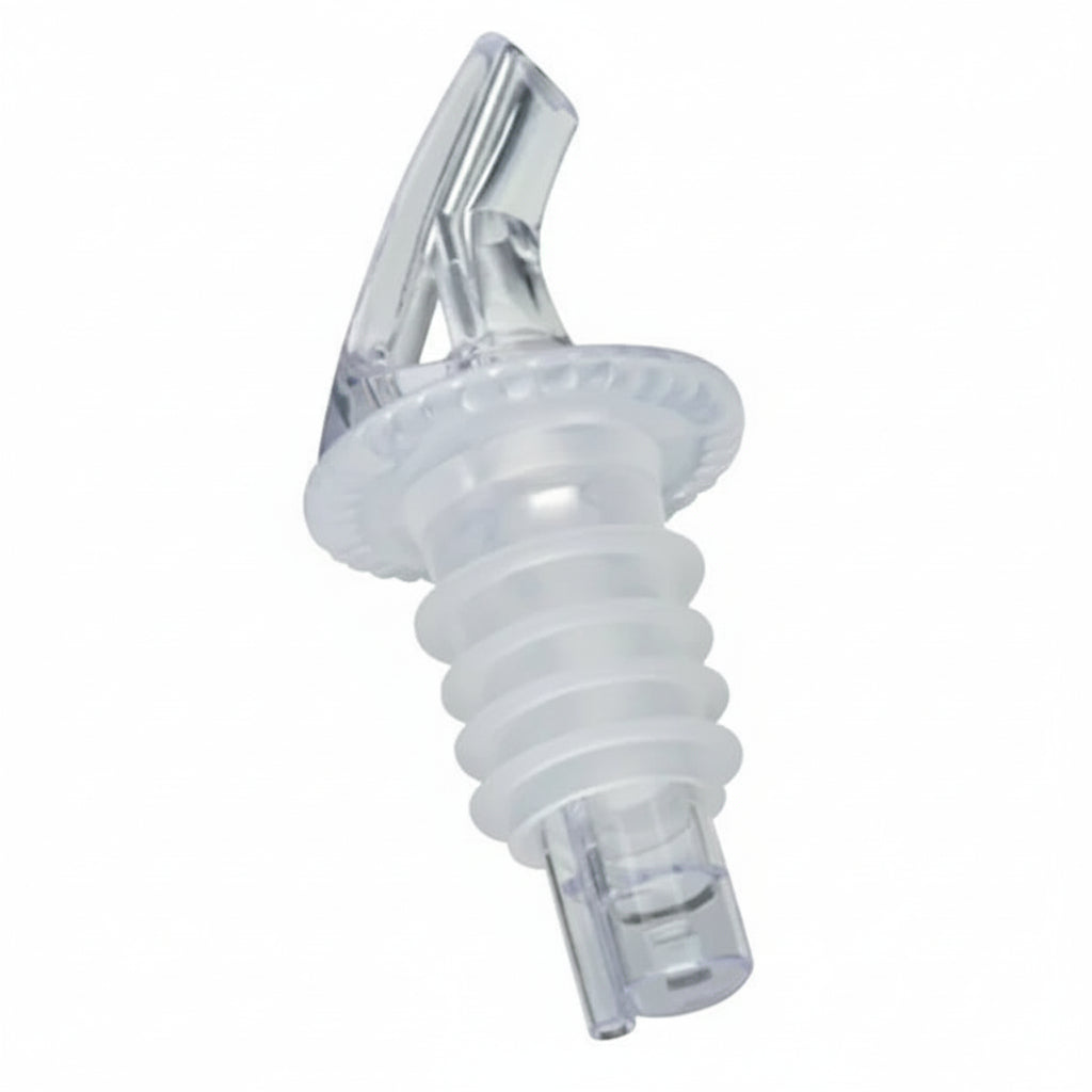 Prec Pour Free Flow Liquor Pourer Crystal Clear 999 CL - 12/Pack