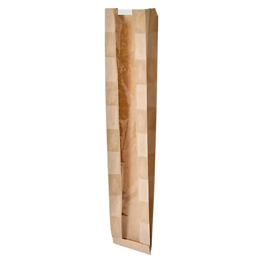 EcoCraft Dubl Panel® Artisan Bread Bag 4 1/2" x 2 1/2" x 24" 300895 - 500/Case