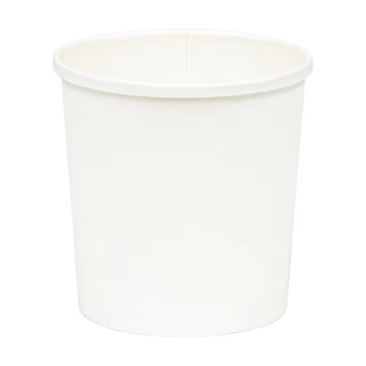 Inno-Pak Paper Food Container White 16 oz. 194204948 - 500/Case
