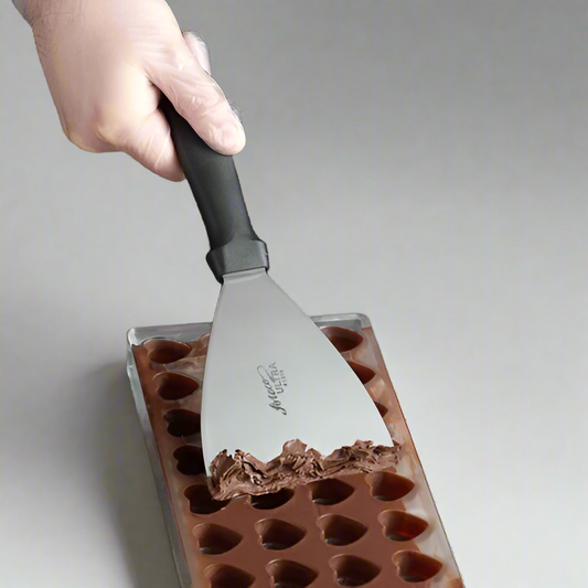 Ateco Stainless Steel Chocolate Scraper 9-3/4"x4" 1319