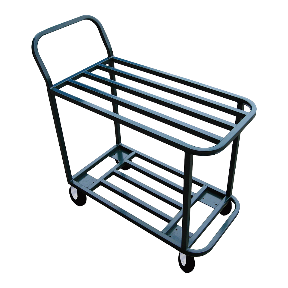 Winholt 110 18" x 40" All-Welded Steel Stocking & Marketing Cart - 600 lb. Capacity