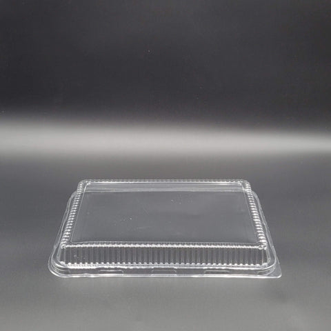 HFA Clear OPS-HIPS Plastic Dome Lid For 1/4 Size Sheet Cake Pan 309DL