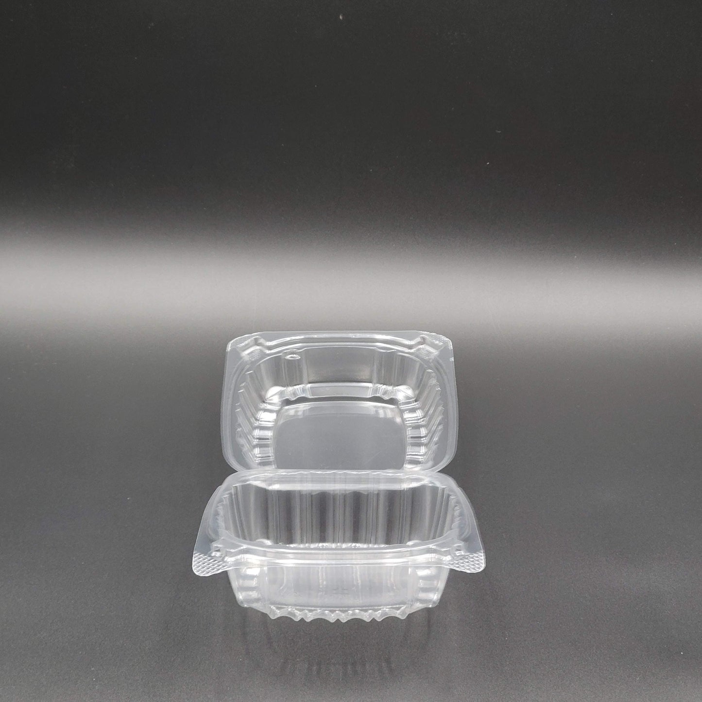 Dart Mfg. Clear Plastic Hinged Container 5-3/8" x 5-1/4" x 2-5/8" C53PST1 - 125/Case