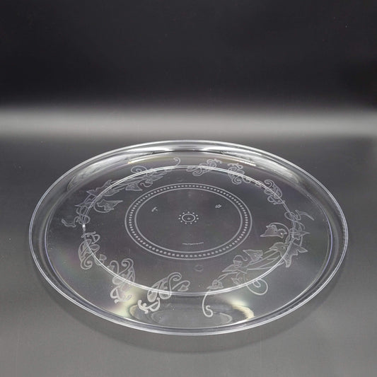 EMI Yoshi Deli Mate Cater Tray Round Clear 18" EMI-280C