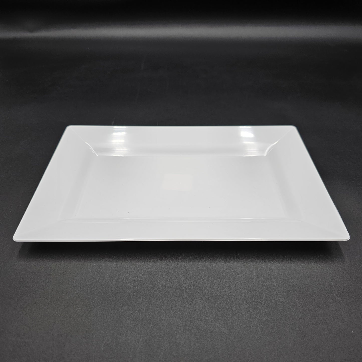 EMI Yoshi Plastic Rectangular Plate White 12" x 7.5" EMI-RP9W