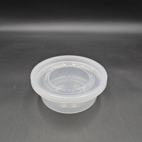 Clear Deli Container 8 oz. - 24/Pack