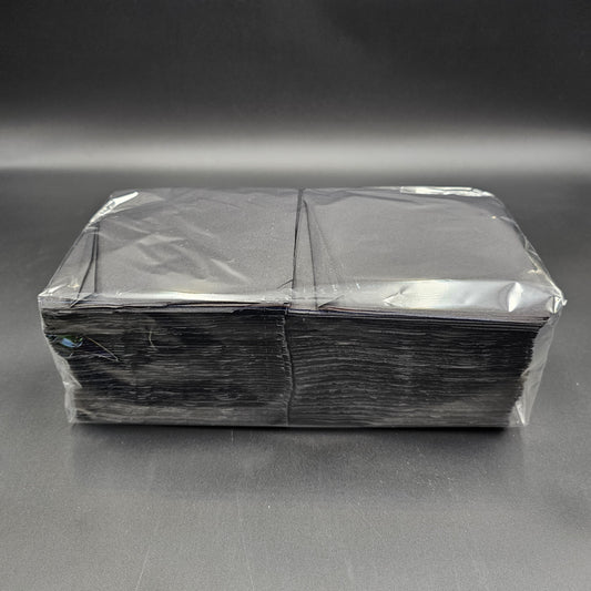 Beverage 2 Ply Napkin Black 10" x 10" - 250/Case