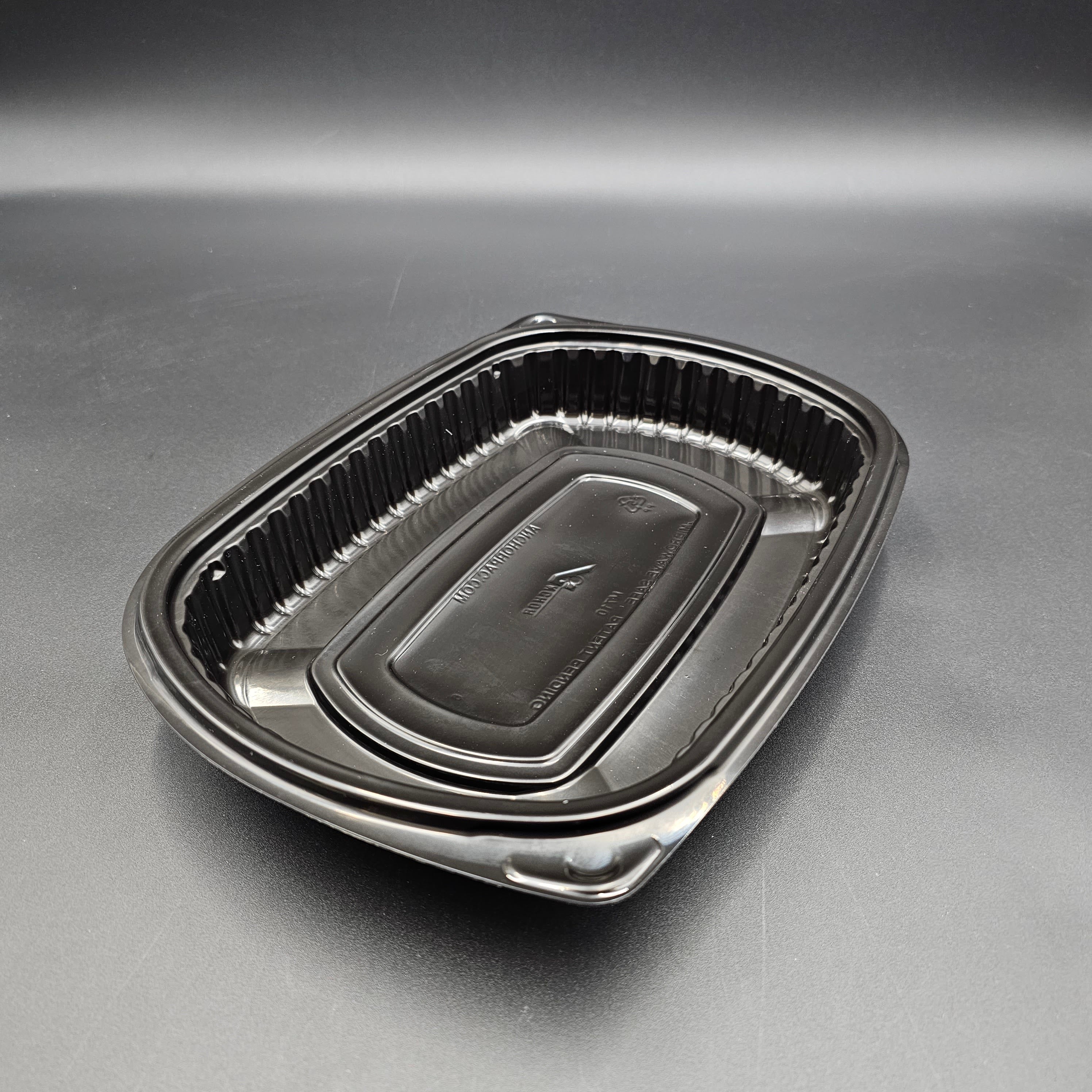 Anchor Packaging Microwaveable Container Black M710 - 125/Case