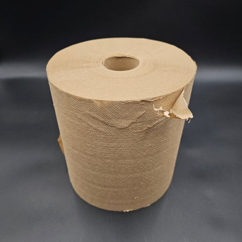 Natural Hardwound Paper Towel Roll - 6/Case