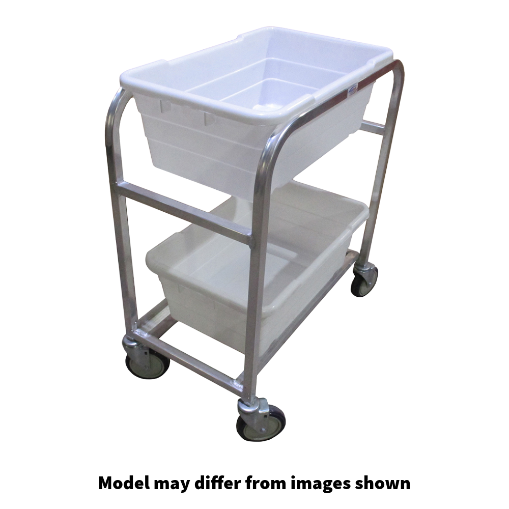 Winholt Mobile Aluminum 4-Lug Cart with (4) Gray Lugs 52"H