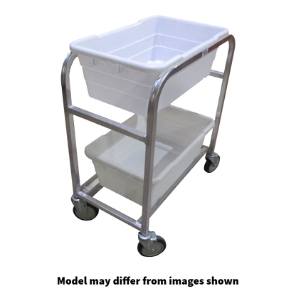 Winholt Mobile Aluminum 4-Lug Cart with (4) Gray Lugs 52"H