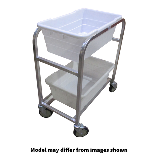 Winholt Mobile Aluminum 3-Lug Cart with (3) Gray Lugs 41"H