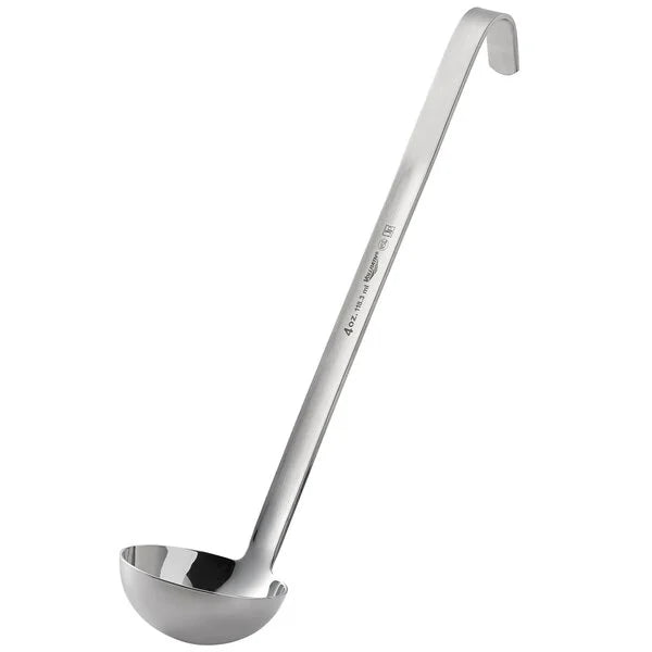 Vollrath Stainless Steel One Piece  Heavy Duty Ladle 4 oz. 4980410