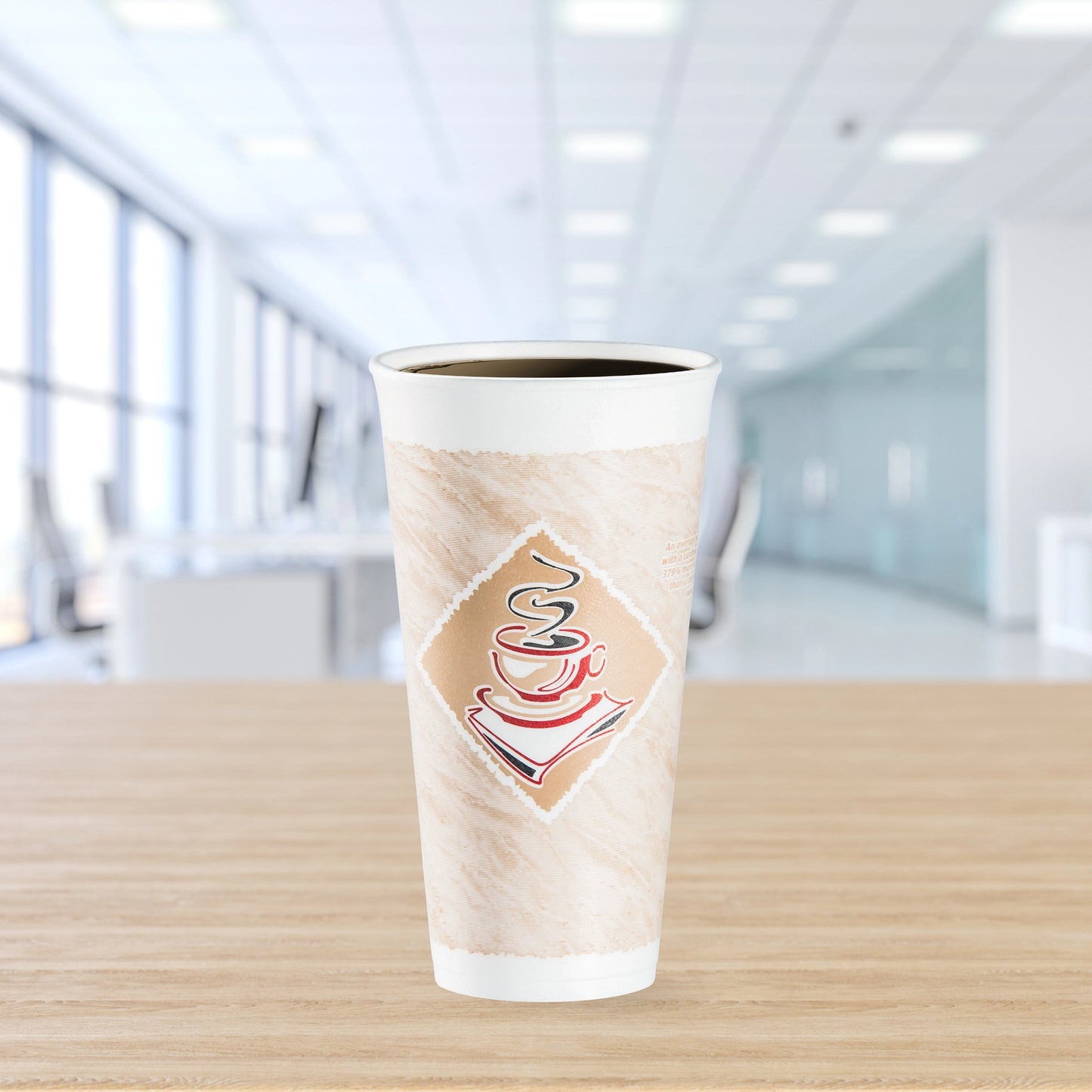 Dart Mfg. Foam Coffee Cup "Café G" Print 20 oz. 20X16G - 500/Case