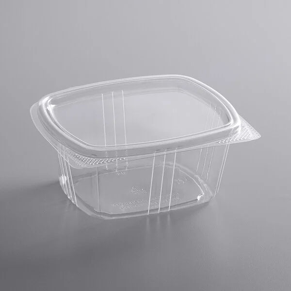 D&W Fine Pack Versapak Clear Hinged Container 16 oz. VH16PC1 - 220/Case