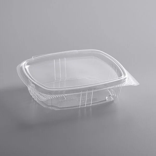 D&W Fine Pack Versapak Clear Hinged Container 8 oz. VH08PC1 - 240/Case