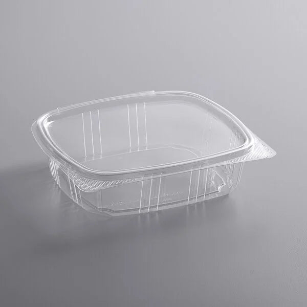 D&W Fine Pack Versapak Clear Hinged Container 24 oz. VH24P - 200/Case