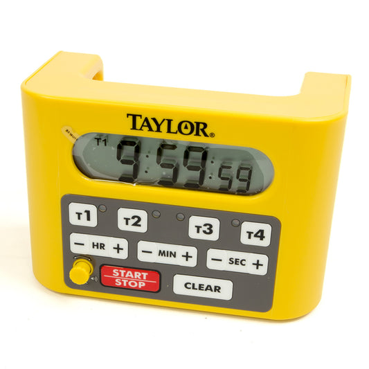 Taylor 4 Event Digital Timer with LCD Display 5839N