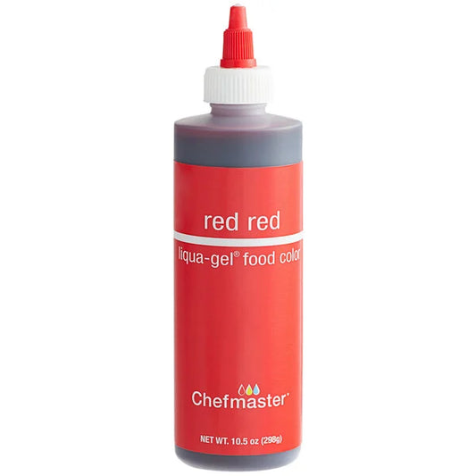 Liqua-Gel Food Coloring Neon Red Red 10.5 oz.