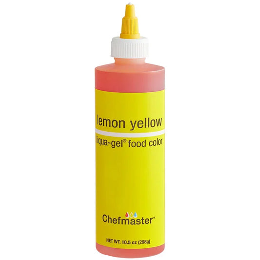 Liqua-Gel Food Coloring Lemon Yellow 10.5 oz.