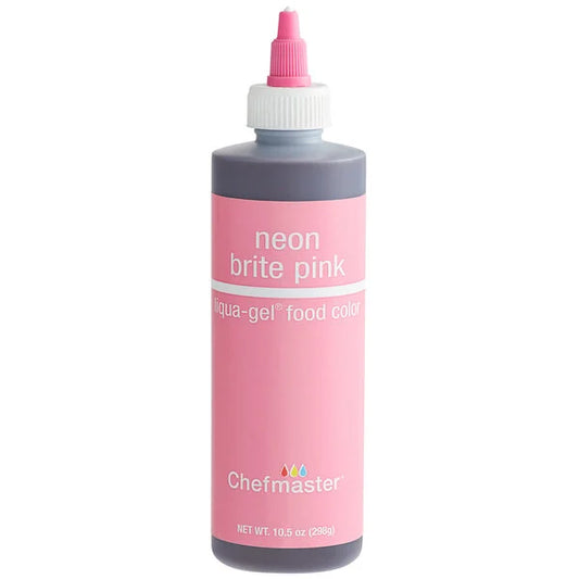 Liqua-Gel Food Coloring Neon Brite Pink 10.5 oz.