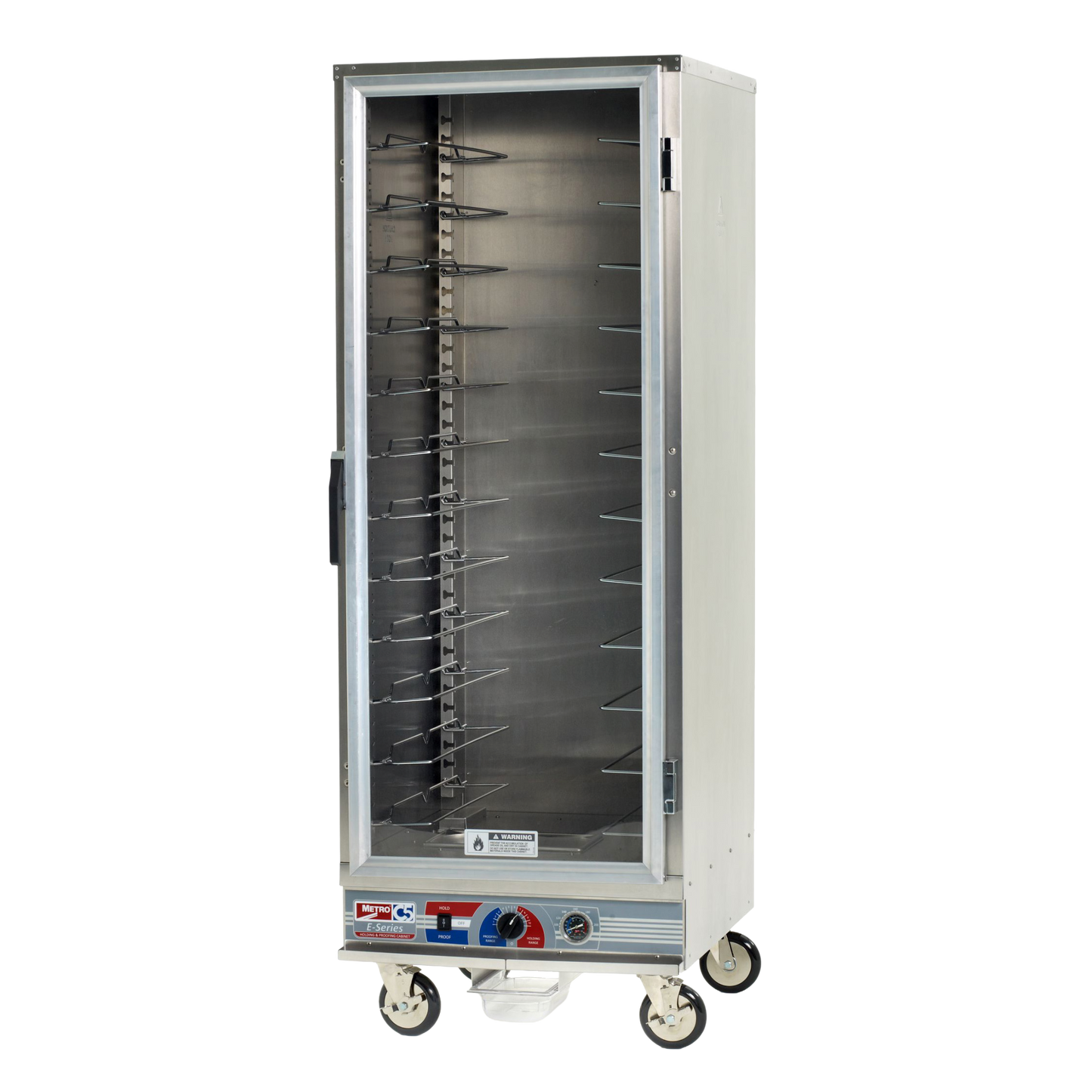 Metro C5E9-CFC-U C5 E-Series Full Height Heated Holding & Proofing Cabinet with Clear Door - 120V