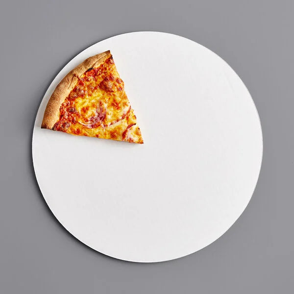 Corrugated Pizza Circle White 16" - 100/Case