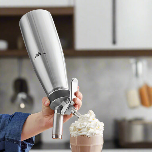 Chef-Master™ Manual Stainless Steel Whipped Cream Dispenser 1 L 90079