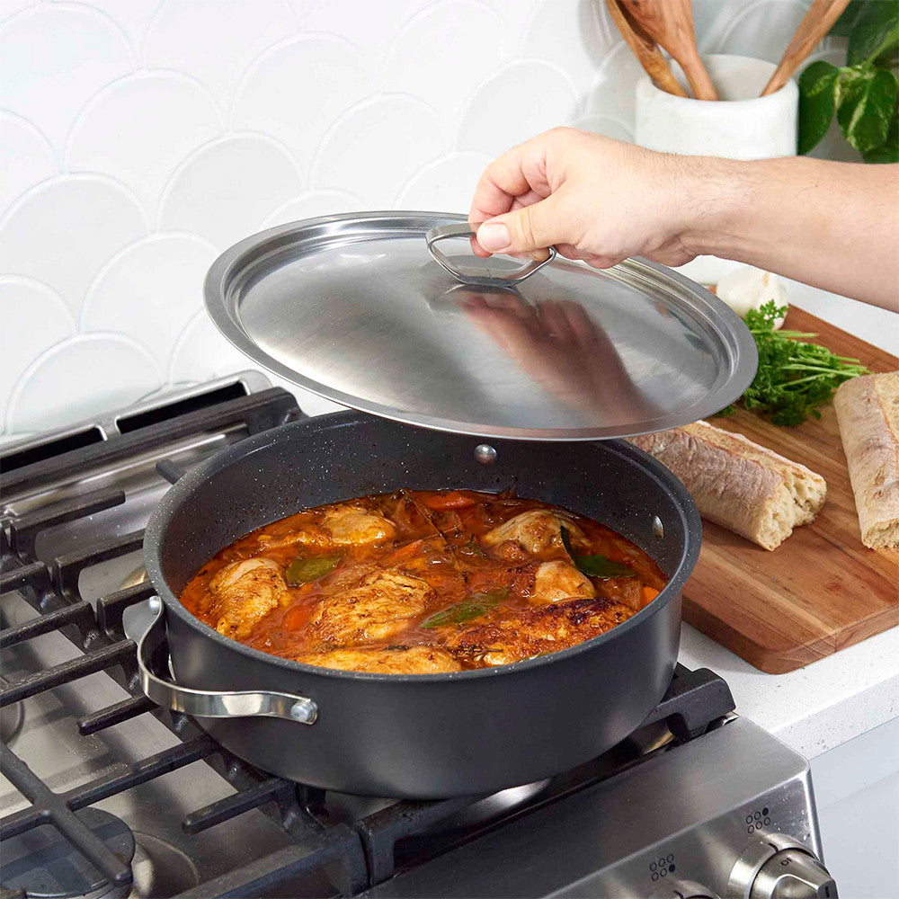 Nordic Ware Verde Braiser Pan with Lid 12" 22751