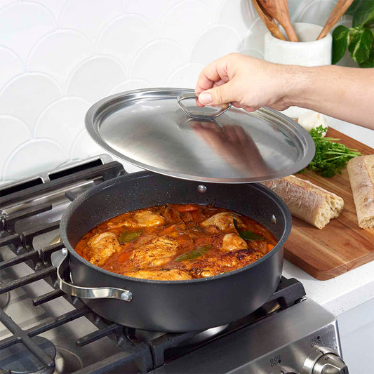 Nordic Ware Verde Braiser Pan with Lid 12" 22751