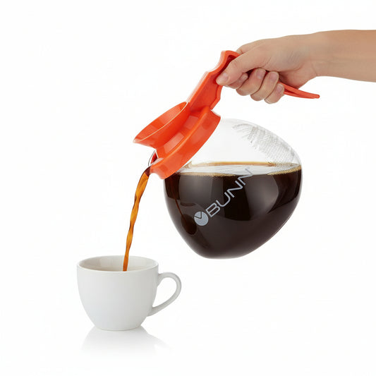 Bunn Coffee Pot Glass w/ Orange Handle 64 oz.