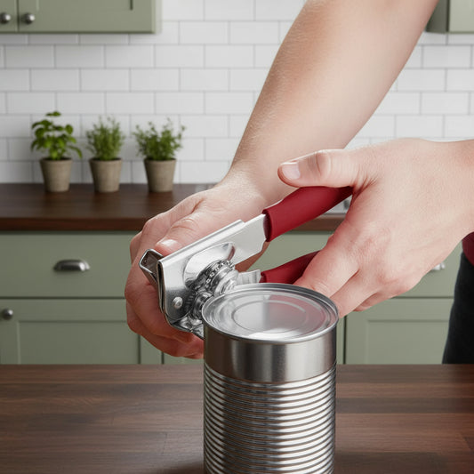 Taylor Swing-A-Way Portable Can Opener with Red Handle 407RDFS