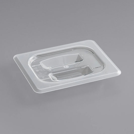 Cambro Camwear Food Pan Cover 1/8 Size Clear Polycarbonate 80CWCH135