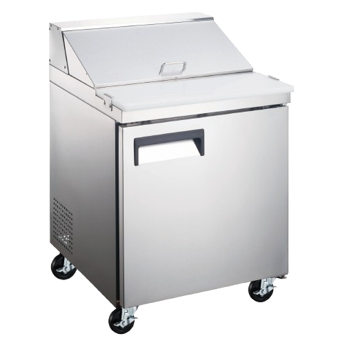 Falcon One-Section Refrigerated Salad/Sandwich Prep Table 27-1/2" Wide