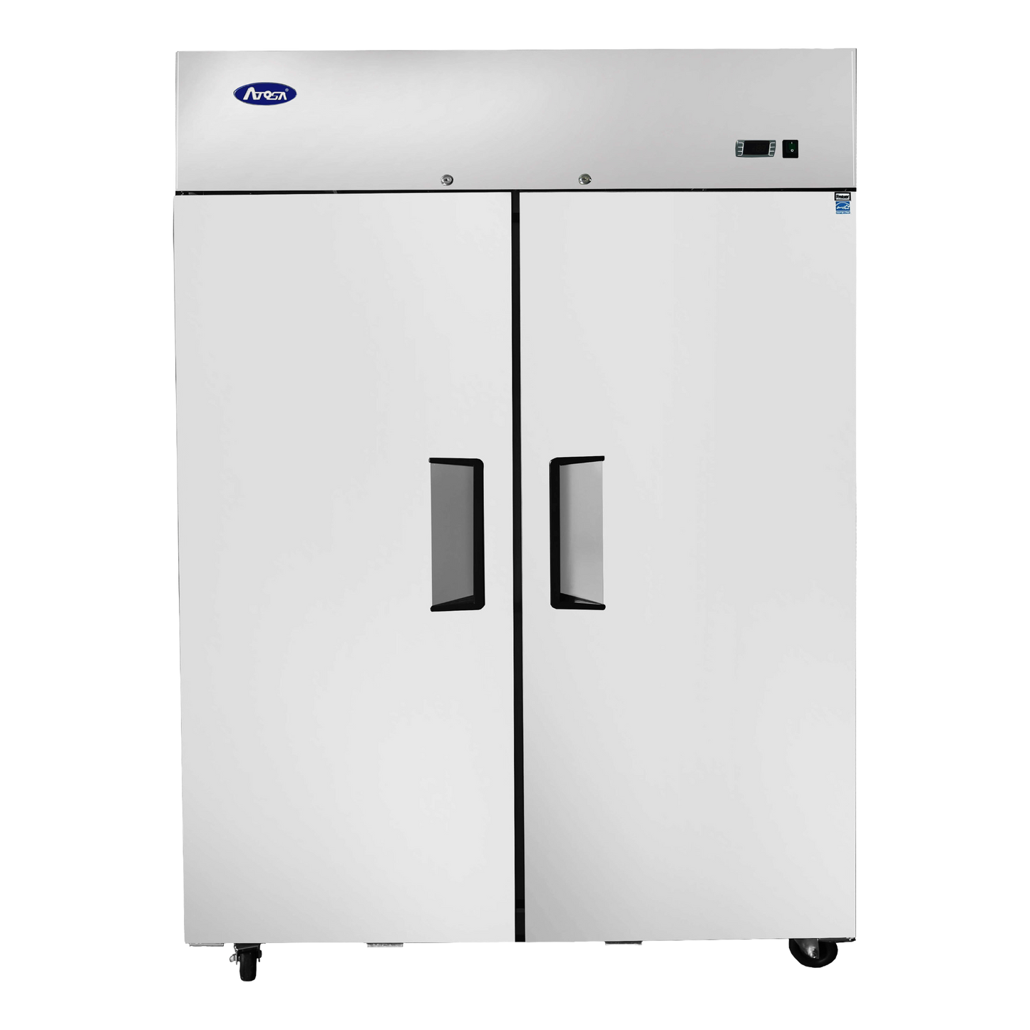 Atosa Two-Section Top Mount Reach-In Freezer 52"W
