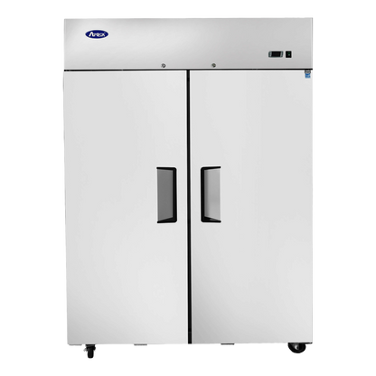 Atosa Two-Section Top Mount Reach-In Freezer 52"W