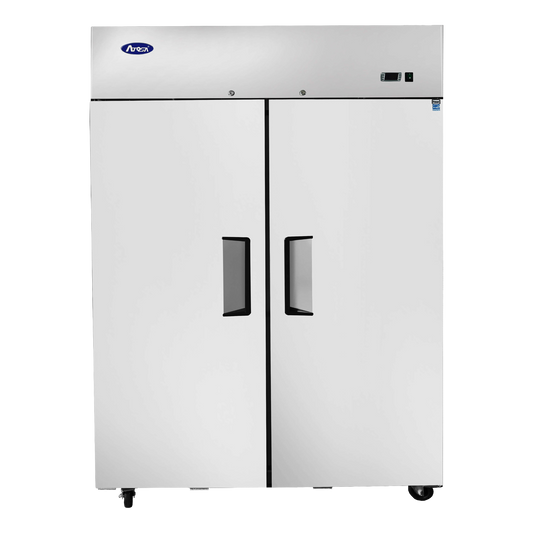Atosa Two-Section Top Mount Reach-In Freezer 52"W