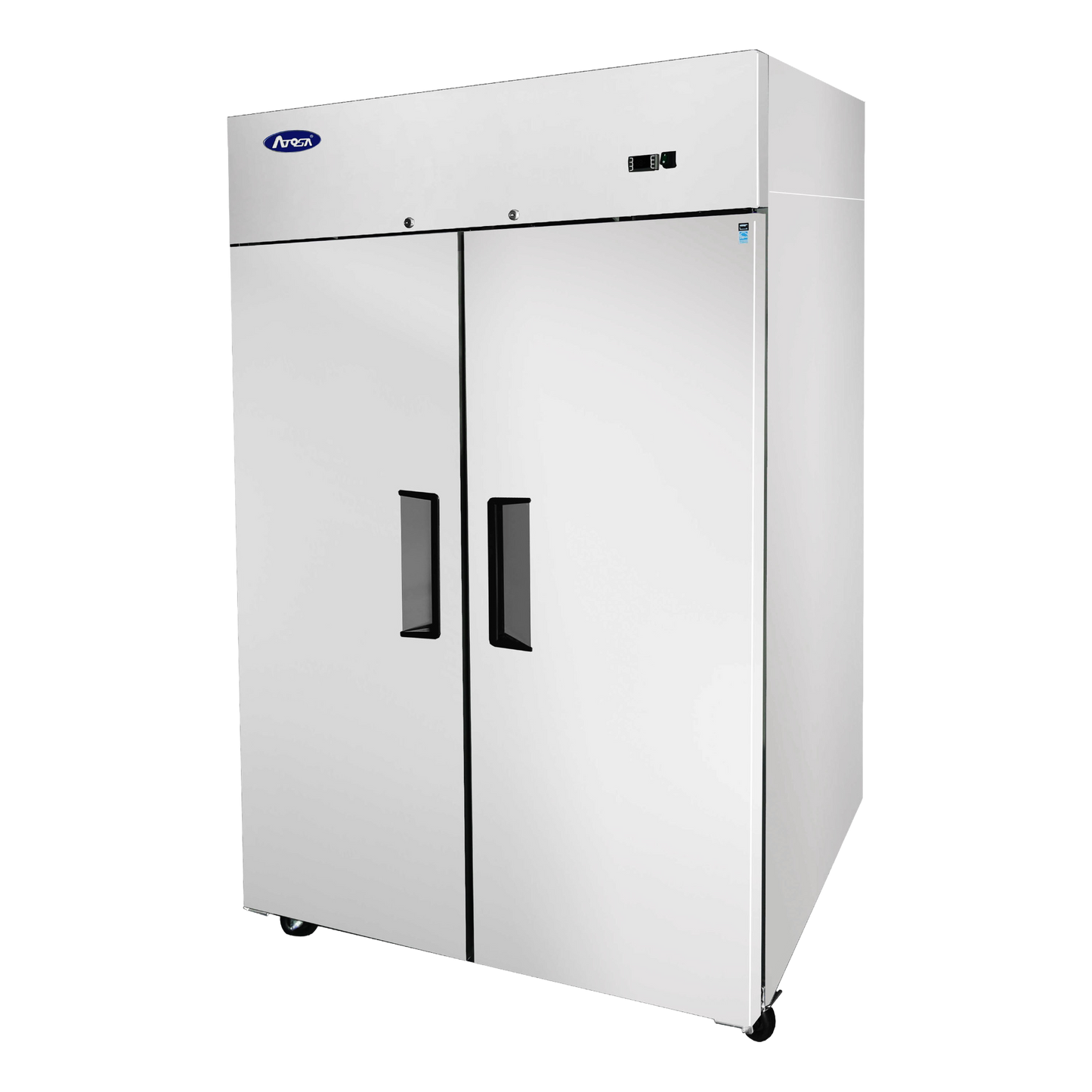 Atosa Two-Section Top Mount Reach-In Freezer 52"W