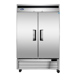 Atosa Two-Section Bottom Mount Reach In Freezer 54"W