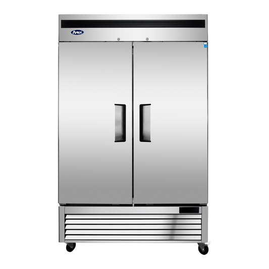 Atosa Two-Section Bottom Mount Reach In Refrigerator 54"W
