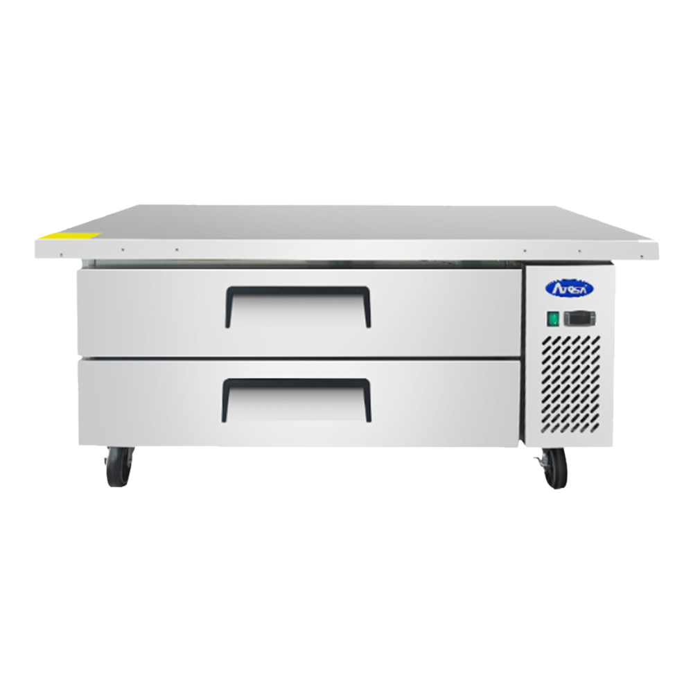 Atosa One-Section Stainless Steel Refrigerated Chef Base 52"W