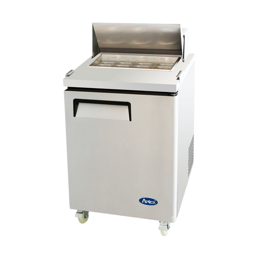Atosa One-Section Refrigerated Sandwich/Salad Prep Table 27"W