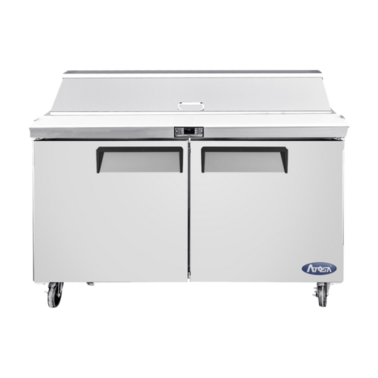 Atosa Two-Section Refrigerated Sandwich/Salad Prep Table 48"W