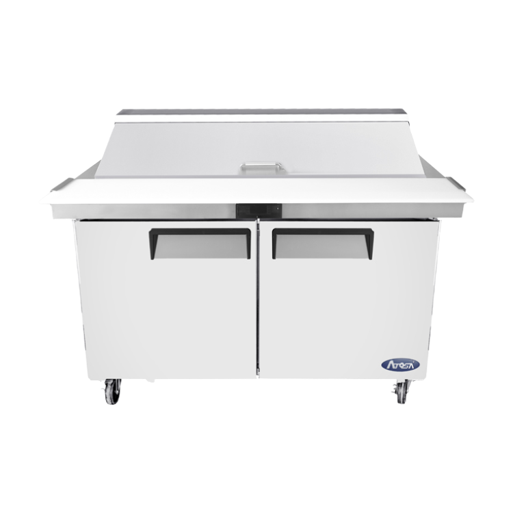 Atosa Two-Section Mega Top Refrigerated Sandwich/Salad Prep Table 48"W