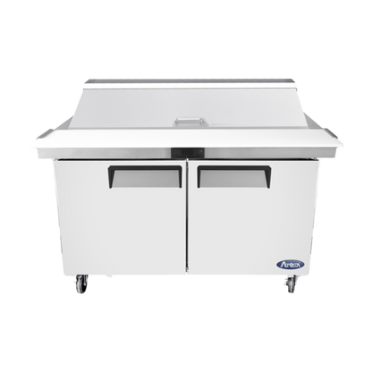 Atosa Two-Section Refrigerated Sandwich/Salad Prep Table 60"W
