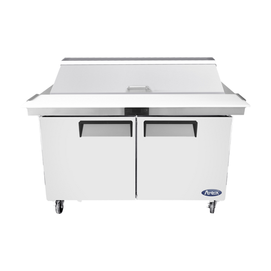 Atosa Two-Section Mega Top Refrigerated Sandwich/Salad Prep Table 48"W