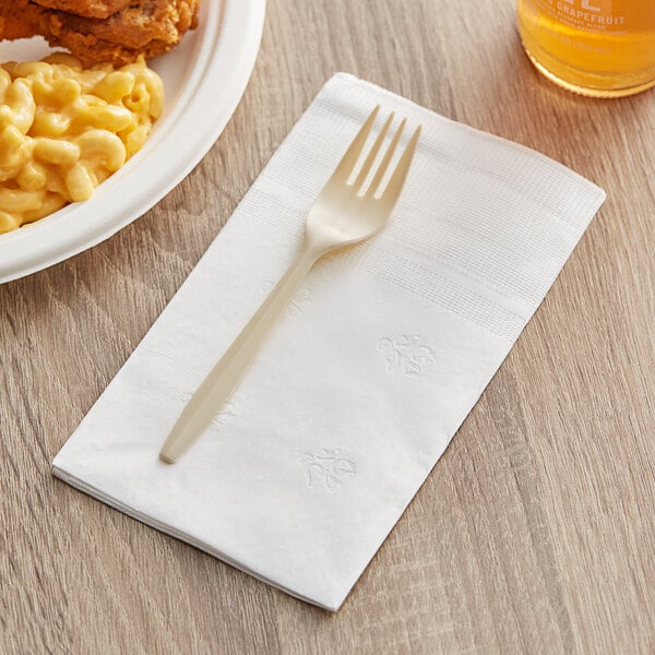 Dinner Napkin 2-Ply White 15" W X 17" L - 3000/Case