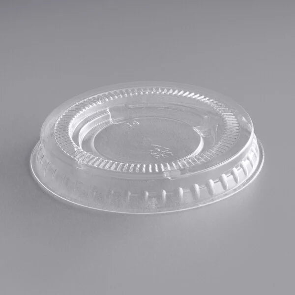 Portion Cup Lid Clear 1 oz. - 50/Pack